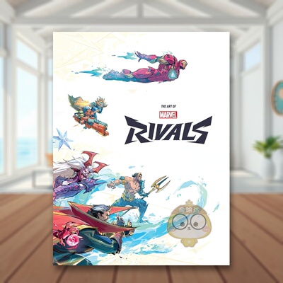 【预售】漫威争锋 游戏设定集 The Art of Marvel Rivals 原版英文艺术插画原画设定集 漫威IP网易射击游戏