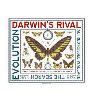 【现货】达尔文的对手:阿尔弗雷德?拉塞尔?华莱士与进化论的探索 Darwin's Rival 原版英文儿童绘本进口书籍图书外版正版