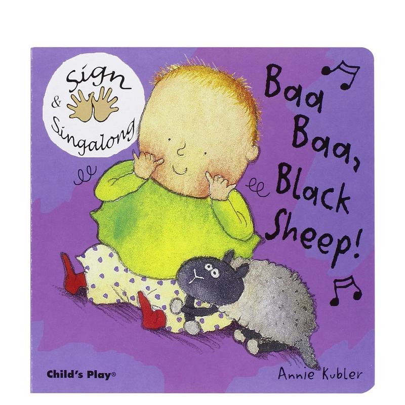 【预售】【边比边唱】咩咩羊 【Sign & Singalong】Baa Baa Black Sheep 原版英文儿童趣味 书籍/杂志/报纸 原版其它 原图主图