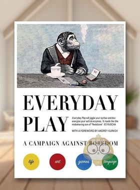 【现货】每天玩耍对抗无聊的游戏Everyday Play英文心灵励志Julian Rothenstein简装Redstone Press进口原版书995518186书籍图书外