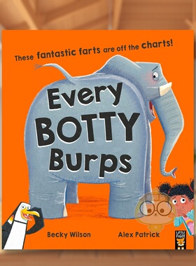 【现货】每个机器人都打嗝 Every Botty Burps 原版英文儿童绘本