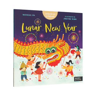 Yimwords pictures书籍图书正版 外版 6岁Lunar New 3岁 农历新年英文儿童绘本节日庆典进口原版 书平装 YearNatasha 预售
