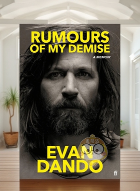【预售】关于我消亡的谣言 柠檬头乐队主唱Evan Dando自传 Rumours of My Demise: A Memoir 原版英文文学传记进