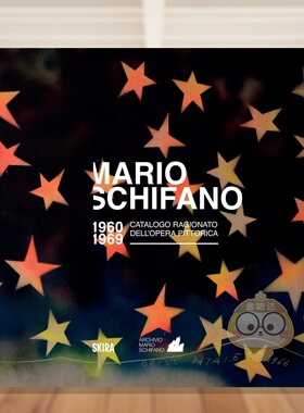 【预售】马里奥·斯基法诺：1960-1969绘画全集 Mario Schifano  原版英文艺术画册画集进口书籍图书外版正版