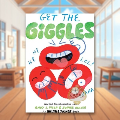 【预售】【看不见的事物】捧腹大笑英文儿童绘本自我认知情绪管理进口原版书纸板书6岁-9岁【Invisible Things】Get the Giggles书