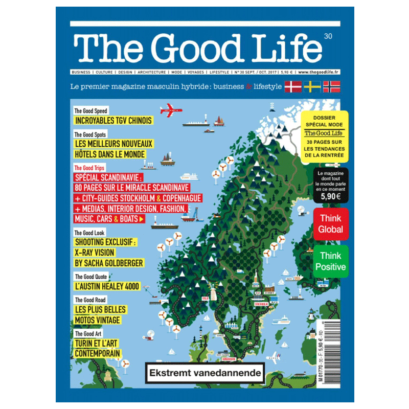 订阅 The Good Life 城市生活杂志 法国法文原版 :年订6期 E329