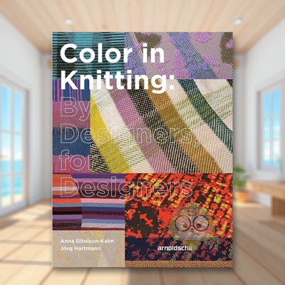 【现货】针织中的色彩由设计师创作为设计师运用Color in Knitting英文服装设计Joerg Hartmann 精装Arnoldsche Art Publishers进