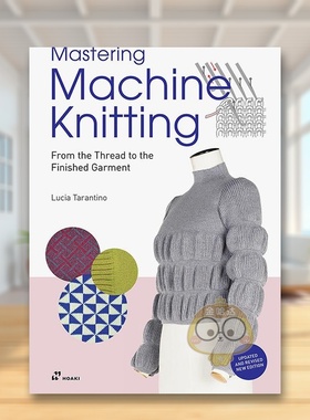 【预售】机织大师：从线到成品英文服装设计平装进口原版外版书籍Mastering Machine Knitting: From the Thread to the Finished