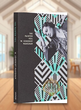 【预售】【复古装饰系列】面纱英文文学世界文学进口原版外版书平装【Vintage Deco】The Painted Veil W Somerset Maugham Vinta