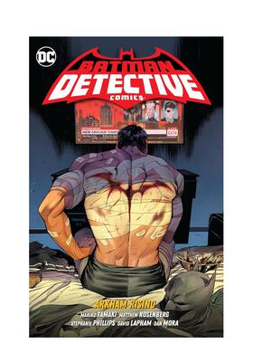 【现货】DC蝙蝠侠侦探漫画卷3:阿卡姆崛起 第1044-1046期 Batman Detective Comics 3:Arkham Rising 英文漫画书原版进口图书平装