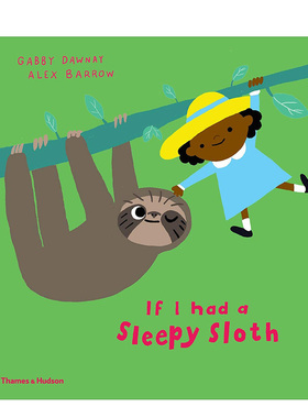 【现货】如果我有一只树懒 If I Had a Sleepy Sloth (If I Had A...Series) 英文原版儿童想象力启蒙绘本 我的神奇宠物系列图画书