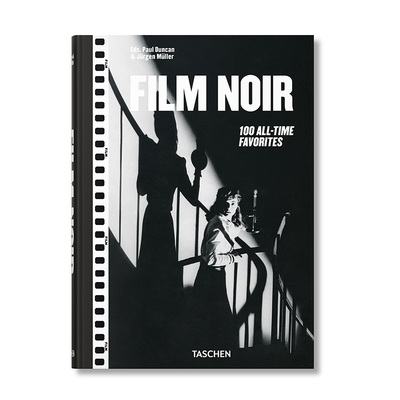 【预售】【TASCHEN】黑色电影：史上100部经典 Film Noir. 100 All-Time Favorites 原版英文生活 亡命驾驶 卡里加里博士的小屋进