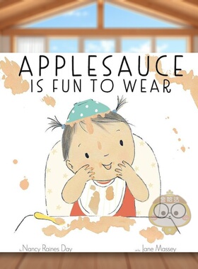 【现货】苹果酱穿起来很有趣英文儿童趣味进口原版外版书精装Applesauce Is Fun to WearNancy Raines Day Cameron书籍图书正版