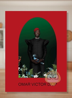 【预售】奥马尔?维克多?迪奥普（英文/法文双语对照） Omar Victor Diop 原版英文摄影作品集肖像进口书籍图书外版正版