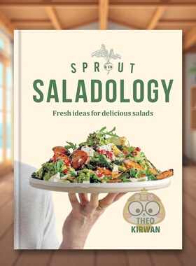 【预售】都柏林Sprout餐厅-沙拉学说Sprout & Co Saladology英文餐饮精装Theo Kirwan进口原版书Mitchell Beazley-UK784729158书籍