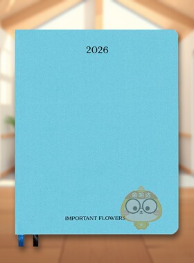 【预售】索菲亚·科波拉繁花纪事手账本2026 Important Flowers Planner 2026 原版笔记本Notebook Sofia Coppola进口书籍图书外版