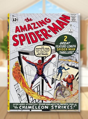 【现货】漫威漫画图书蜘蛛卷11962-1964Marvel Comics Library Spider-Man Vol 1 1962–1964英文漫画David Mandel精装TASCHEN进口