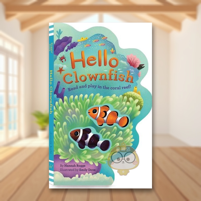 【纸板异形书】你好小丑鱼 He