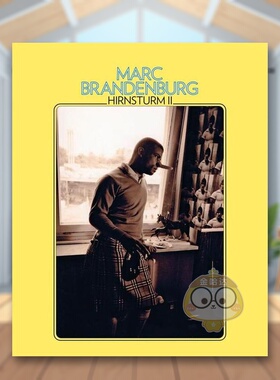 【预售】马克勃兰登堡 同名展览配套视觉随笔Marc Brandenburg英文艺术家艺术工作室Deutsche Bank AG Kerber Verlag平装进口原版