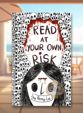 【预售】【印尼画师RemyLai】阅读风险自负英文儿童漫画Remy Lai进口原版书精装Read at Your Own RiskHenry Holt书籍图书外版正版