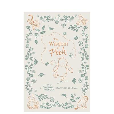 【预售】迪士尼小熊维尼感恩日记The Wisdom of Pooh: A Disney Winnie the Pooh Gratitude Journal原版英文艺术插画原画设定集进