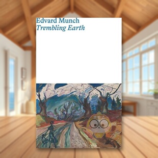 【现货】爱德华·蒙克：颤抖的大地英文外国美术19世纪进口原版外版书精装Edvard Munch: Trembling EarthJay A. ClarkeYale Uni书