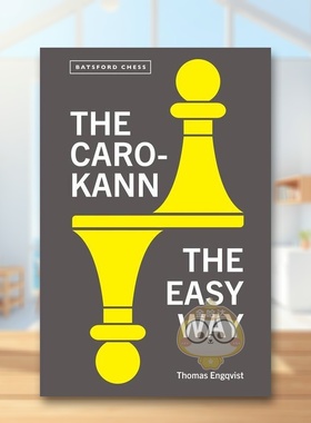 【预售】简单的卡罗-卡恩防御方法英文生活综合进口原版外版书平装Caro-Kann the Easy Way Thomas Engqvist Batsford书籍图书正版