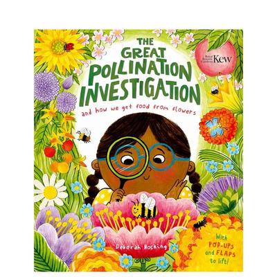 【预售】花粉侦探团：植物授粉大调查 The Great Pollination Investigation 英文原版儿童知识科普百科绘本6-9岁进口英语启蒙读物
