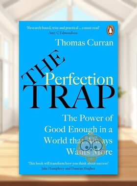 【预售】完美陷阱The Perfection Trap英文生活心灵励志简装进口原版书Curran  Thomas Penguin Books书籍图书外版正版