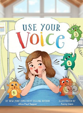 【预售】大胆发声英文儿童绘本自我认知情绪管理进口原版外版书Tapper精装6岁-9岁UseYourVoicePenguinWorkshop书籍图书正版