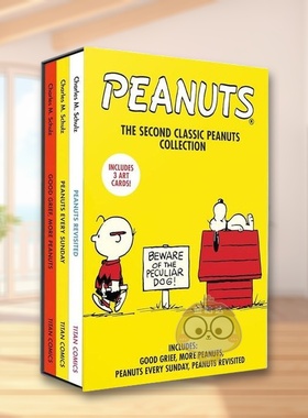 【预售】【花生漫画套装】经典漫画收藏2【Peanuts Boxed Set】The Classic Peanuts Collection 2英文漫画平装Charles M. Schulz