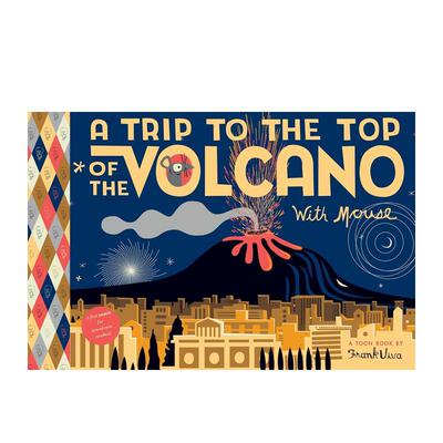 【预售】【老鼠的奇妙之旅】和小老鼠一起勇闯火山之巅 【Trips with Mouse】原版英文儿童漫画