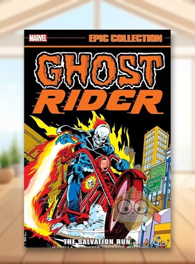 【预售】【Marvel】幽灵骑士史诗合集救赎之旅英文漫画平装进口原版书Ghost Rider Epic Collection: The Salvation Run ISABELL书