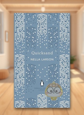 【预售】流沙英文文学小说Quicksand平装进口原版书Larsen  Nella Random House书籍图书外版正版
