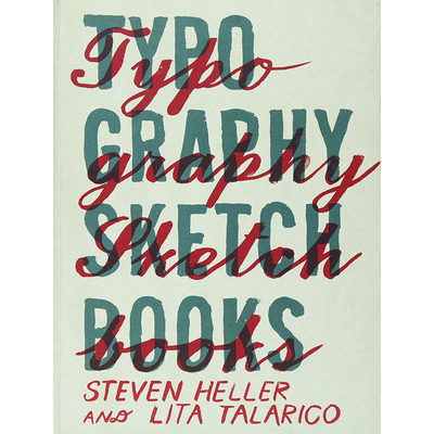 【预售】【原版】Typography Sketchbooks，字体设计作品集 英文原版图书籍进口正版  字体图案标志设计