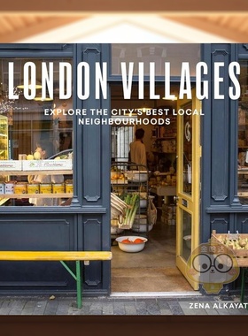【预售】伦敦村镇英文旅行进口原版外版书平装London Villages Zena Alkayat Frances Lincoln Publishers书籍图书正版