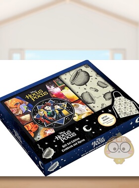 【预售】女巫也疯狂礼品套装版食谱含围裙Hocus Pocus英文餐饮Insight Editions盒装Insight Editions进口原版书9798886632781书籍