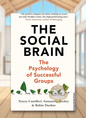 【预售】社交大脑The Social Brain英文商业行销Camilleri精装Cornerstone进口原版书6书籍图书外版正版