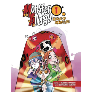 【现货】漫画 怪物过敏1 Monster Allergy 1 英文漫画书原版进口图书 ARTIBANI