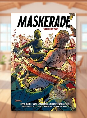 【预售】假面舞会卷2英文漫画进口原版书精装14岁以上Maskerade Volume 2 Kevin Smith Dark Horse书籍图书外版正版
