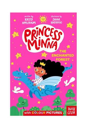 【预售】米娜公主:魔法森林 Princess Minna: The Enchanted Forest 英文儿童章节书原版图书外版进口书籍 Kirsty Applebaum,Saha