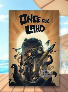 【预售】我们的故土英文漫画进口原版书14岁以上Once Our Land Peter RicqSimon & Schuster书籍图书外版正版