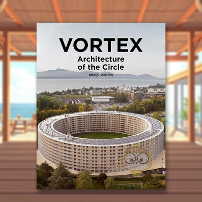 【现货】瑞士洛桑Vortex学生公寓环形建筑结构Vortex英文建筑设计建筑风格与材料构造Philip Jodidio精装Rizzoli进口原版书84书籍