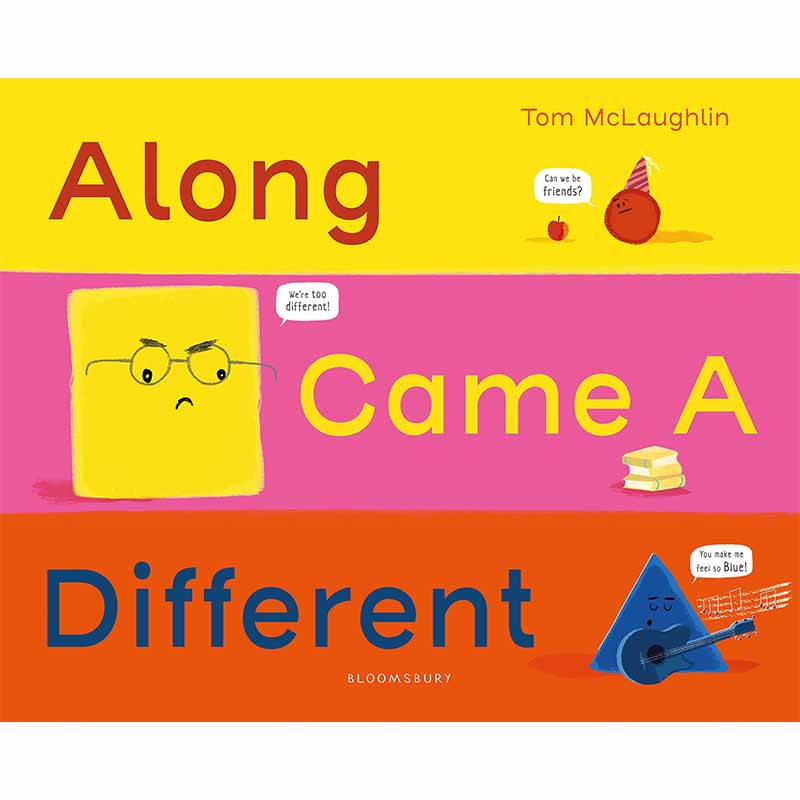 【现货】ALONG CAME A DIFFERENT,随之而来的是另一种不同图书籍进口正版 Tom McLaughlin儿童绘本-自我认知/情绪管理