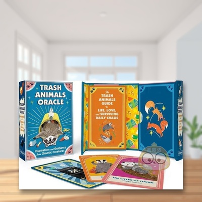 【预售】垃圾动物预言牌来自混沌生物的灵感和指导Trash Animals Oracle Inspiration and Guidance from Chaotic Creatures英文原