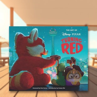 【现货】青春变形记的艺术The Art of Turning Red英文插画原画设定集Disney Chronicle Books进口原版书0859书籍图书外版正版