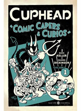 【预售】黑马漫画 茶杯头卷1 Cuphead Volume 1: Comic Capers & Curios 英文漫画书原版进口图书 Zack Keller Inkwell Isles