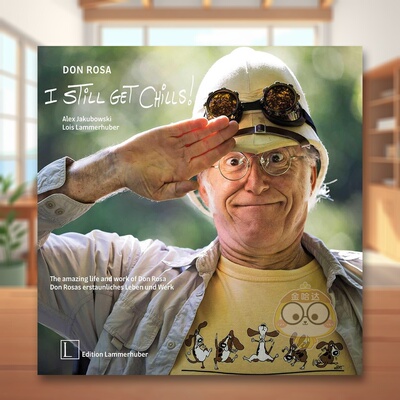 【预售】唐·罗莎：至今心潮澎湃！——与唐老鸭家族的传奇岁月 Don Rosa - I Still Get Chills! 原版英文艺术画册画集进口书籍图