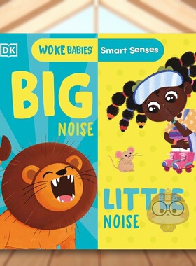 【预售】【智解五感】声音之辨英文儿童绘本身体认知启蒙进口原版书精装Smart Senses: Big Noise, Little Noise Flo Fielding D书