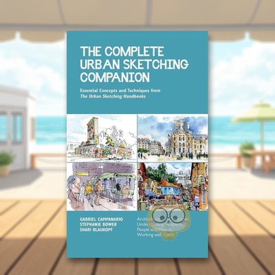 【预售】完整城市素描手册英文艺术技法与入门赏析进口原版外版书平装The Complete Urban Sketching CompanionShari BlaukopfQu书